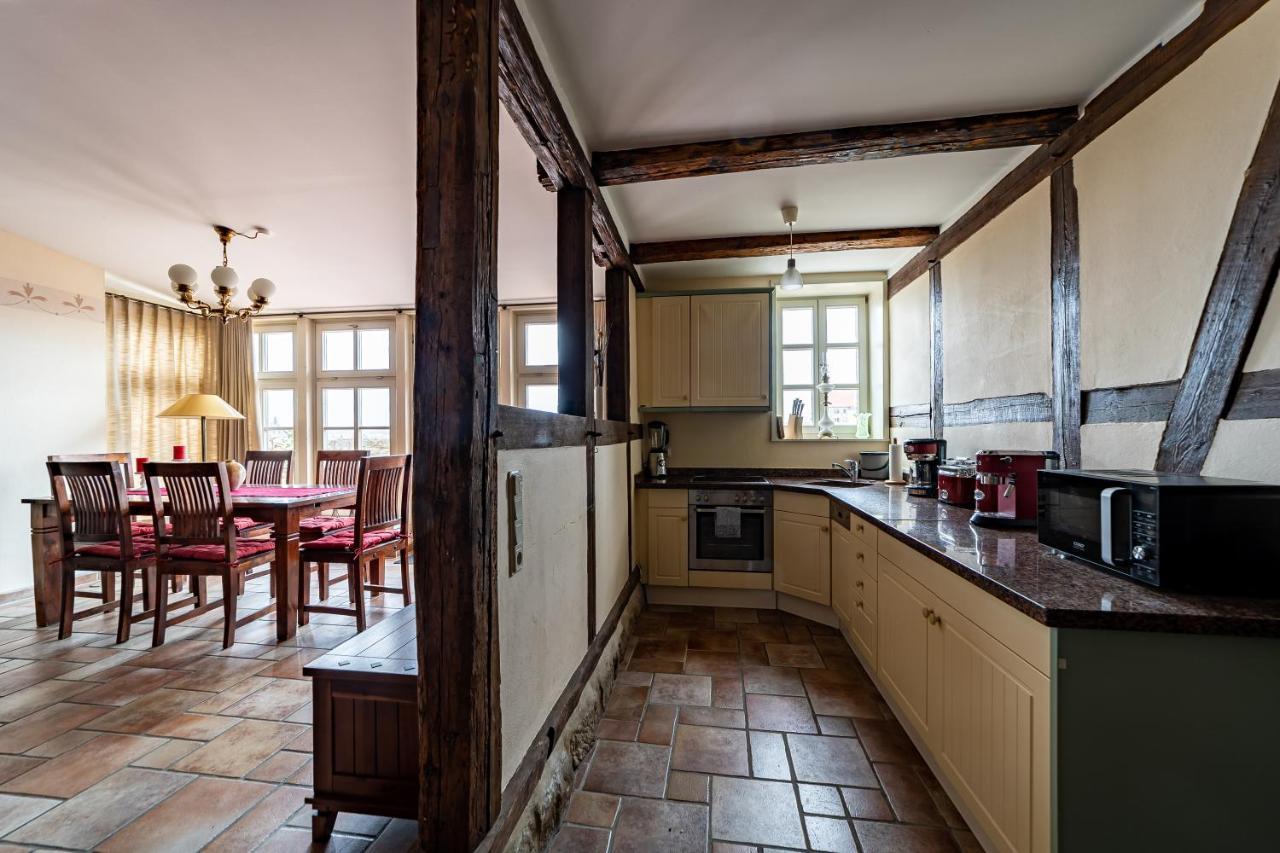 Ferienhaus Sankt Marien Auf Dem Muenzenberg Quedlinburg Exterior foto